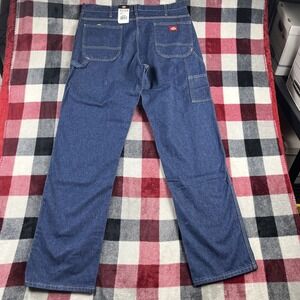 Dickies Carpenter Jeans Mens Relaxed Fit Heavyweight Denim Workwear - 38x36" NWT